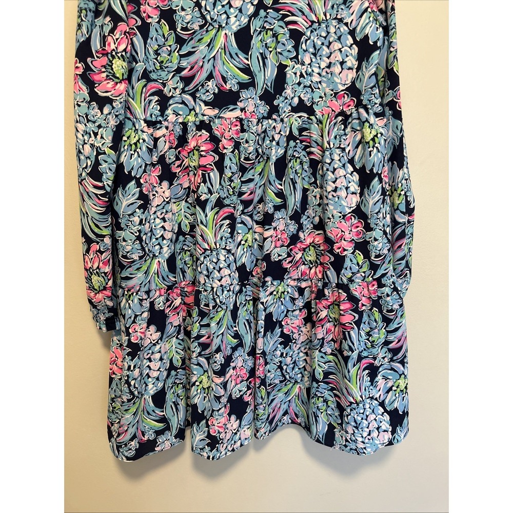 LILLY PULITZER  Winona Dress  PINEAPPLE PARADISE  Size  Small - Picture 6 of 7